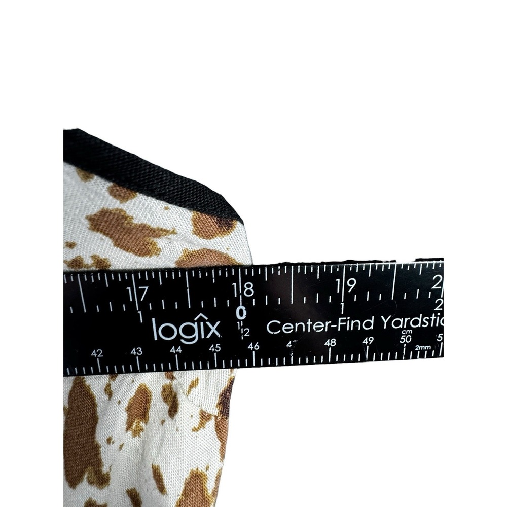 Sincerely Jules Cow Print Midi Dress XL Western Ranchcore Adjustable Straps - Picture 4 of 8